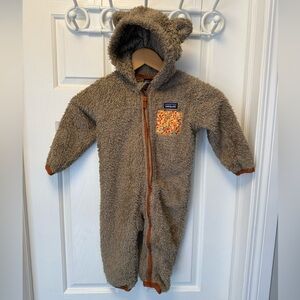 Patagonia Tan Fleece Toddler Jacket